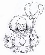 Printable Scary Coloring Pages sketch template