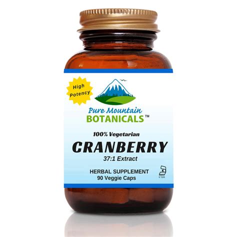 Looking for High Potency Cranberry Extract Pills? – Pure Mountain ...