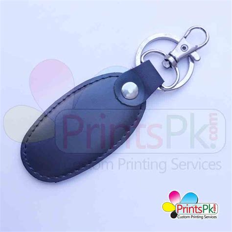 Name Keychain, Customized Leather Keychain