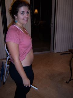 Pregnant Belly : Month 1 | Yes, I'm only 1 month pregnant - … | Flickr