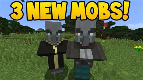 Minecraft 1.11 Update! - 3 NEW MOBS! Vex, Vindicator, Evoker - YouTube