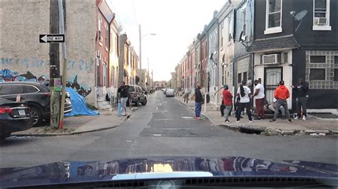 NORTH PHILADELPHIA WORST STREETS AND HOODS - YouTube