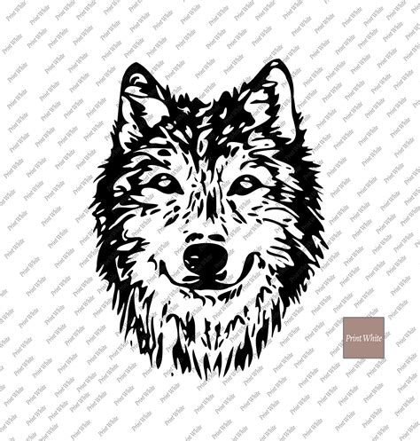 Wolf Svg Silhouette Wolf Clipart Wolf Head Svg Wolf Vector - Etsy UK