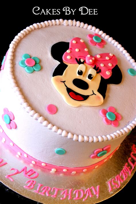 Minnie Mouse birthday Cake | Minnie mouse birthday cakes, Birthday cake kids, Minnie mouse cake