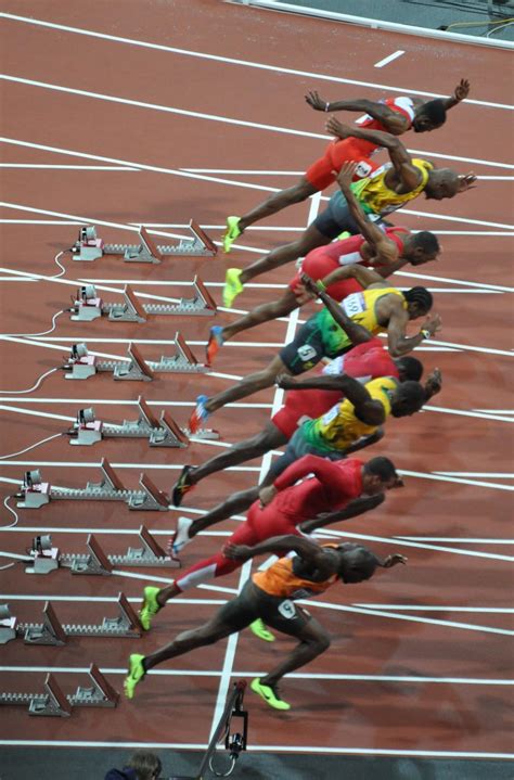 File:London 2012 Olympic 100m final start.jpg - Wikimedia Commons