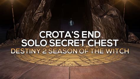 Crota's End Raid - Solo Raid Chest Location (The Abyss) [Destiny 2] - YouTube