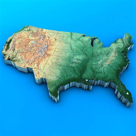 3d North America Map | Hot Sex Picture