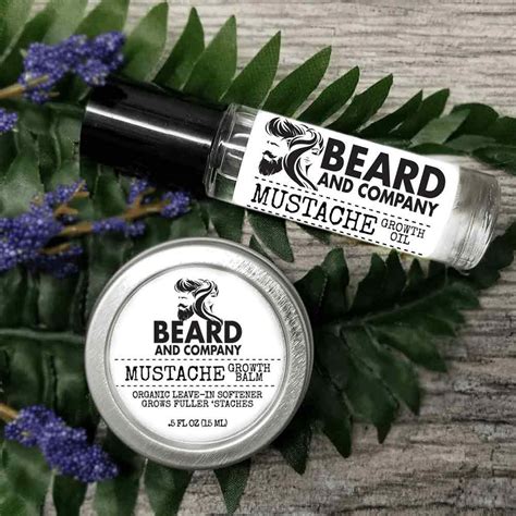 Mustache Growth Kit | Balm and Oil Combo | Beard and Company