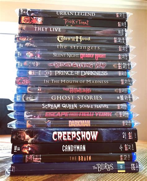 My Scream Factory Blu-ray Collection : r/dvdcollection