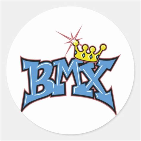 BMX STICKER | Zazzle