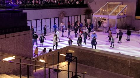 Ice Skating at Rockefeller Center - YouTube