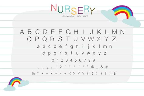 Nursery Font on Behance