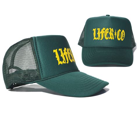 GREEN Trucker Hat – Lifer Clothing