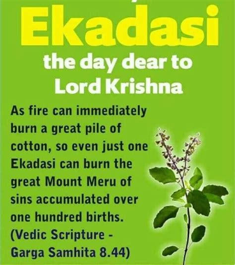 ''Ekadasi'' and the ritual of fasting