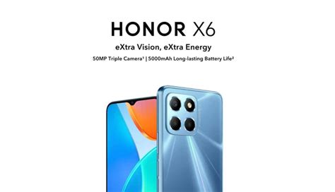 Honor X6 Launched With 50MP Camera and Large Battery For Cheap