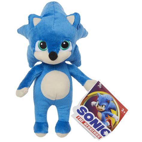 Sonic The Hedgehog Movie - 8.5 Inch Baby Sonic Plush - Walmart.com