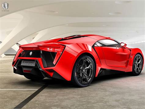 Lykan HyperSport, el coche rojo rapidos y furiosos 7