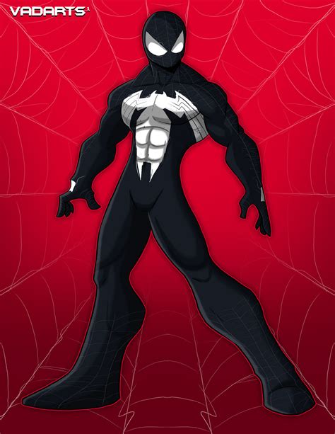 Spider-Man Peter Parker (Symbiote) by Vadarts on DeviantArt