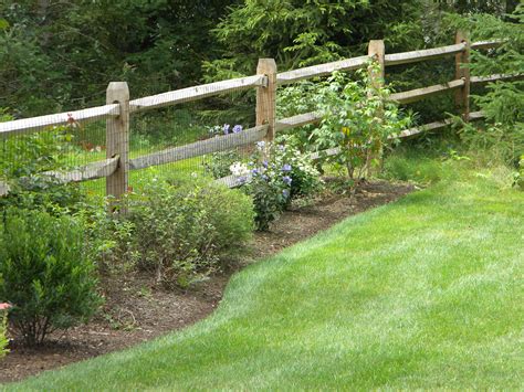 Post and Rail Fencing design, installation, Boston - Malone Fence Company Salem MA | Gardens ...