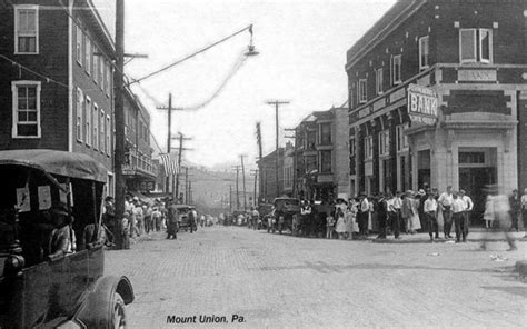 Historic Old Photos of Mount Union, Huntingdon County, PA