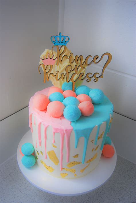 Gender Reveal Cake $299 • Temptation Cakes | Temptation Cakes