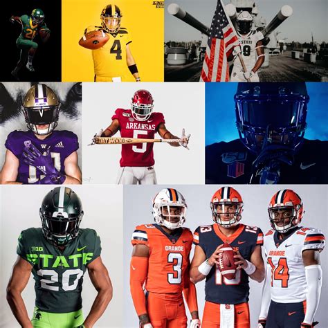 THE BEEZEWAX: Best College Football Uniforms (2021)