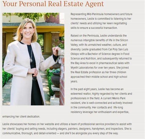 35+ Awesome New Real Estate Agent Bio Template