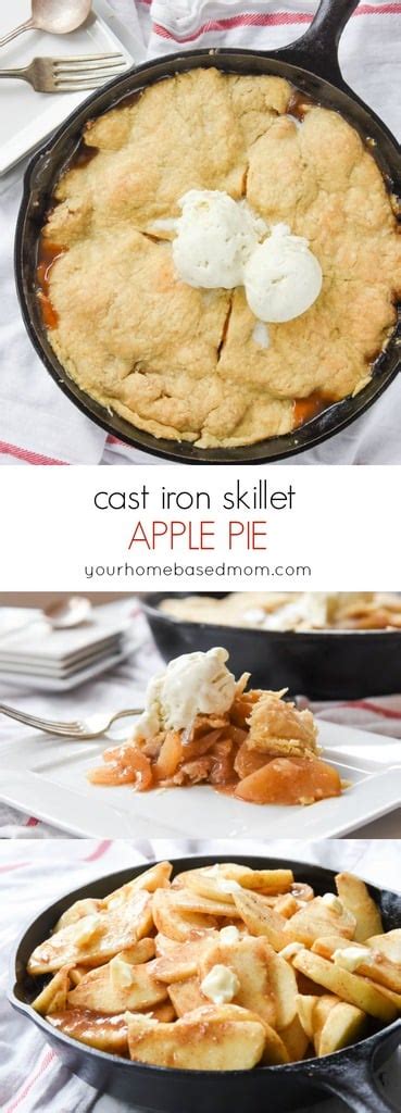 Cast Iron Skillet Apple Pie | Your Homebased Mom