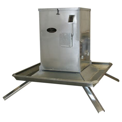 Timed Trough Protein Feeder 500 LB Capacity – Lamco Feeders