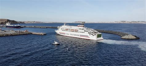 'She's a beauty': New Magdalen Islands ferry features bedrooms, bar ...