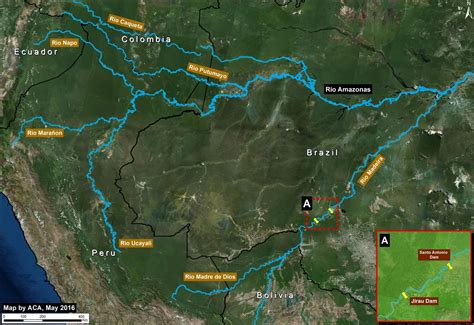 MAAP #34: New Dams on The Madeira River in Brazil Cause Forest Flooding - Amazon Conservation ...