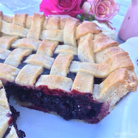 Mulberry Pie ~ Kitch'n Thyme