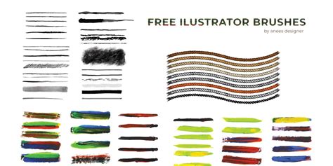 Free Brushes For Adobe Illustrator » CSS Author