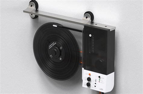 This new vertical turntable attaches to the wall