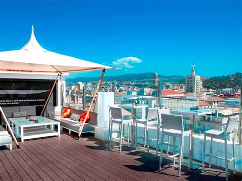 TERRACES & ROOFTOP BARS IN MALAGA