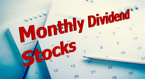 6 Best Monthly Dividend Stock Mutual Funds to Buy Now ...