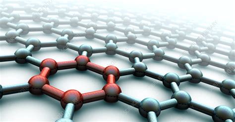 Graphene, molecular structure - Stock Image - C021/6235 - Science Photo ...