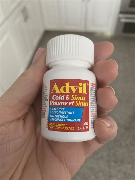 Advil Cold and Sinus Caplets reviews in Cough & Cold, Adult - ChickAdvisor