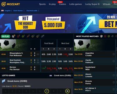 Mozzart Review - Ratings of Online Bookmakers, UK Bookies List, US ...