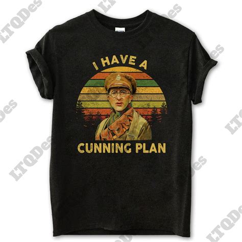 Blackadder Shirt, Baldrick I Have A Cunning Plan Vintage T-shirt ...