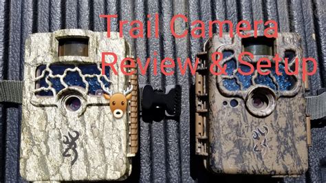 Trail Camera Review and Setup 🦌 - YouTube