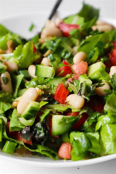 White Bean Salad Recipe - Beauty Bites