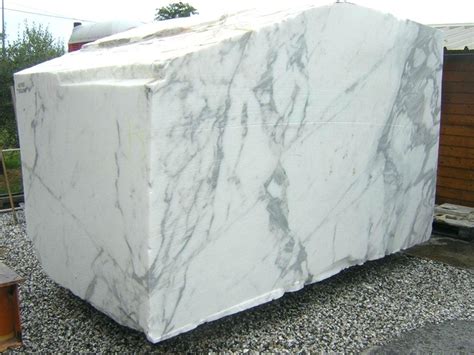 Bianco Carrara White Marble Blocks Italian Marble Rocks