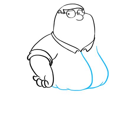 How to Draw Peter Griffin from Family Guy - Really Easy Drawing Tutorial