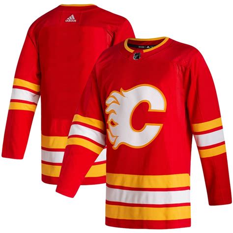 Men's Calgary Flames adidas Red 2020/21 Home - Authentic Pro Jersey