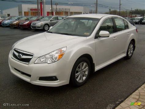 Satin White Pearl 2011 Subaru Legacy 2.5i Premium Exterior Photo ...