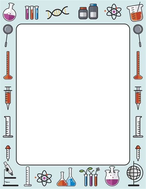 10 Best Printable Science Borders