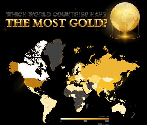 Which World Countries Have the Most Gold? (Infographic)