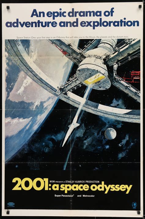 2001 A Space Odyssey Movie Poster | 1 Sheet (27x41) Original Vintage ...