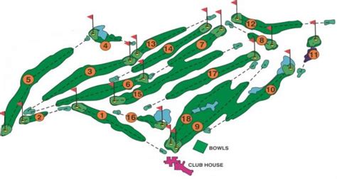 Golf-Course-Layout - Margate Country Club offers Golf, Snooker, Event and Function Venues ...